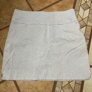 Gray Mini Skort for Casual Wear